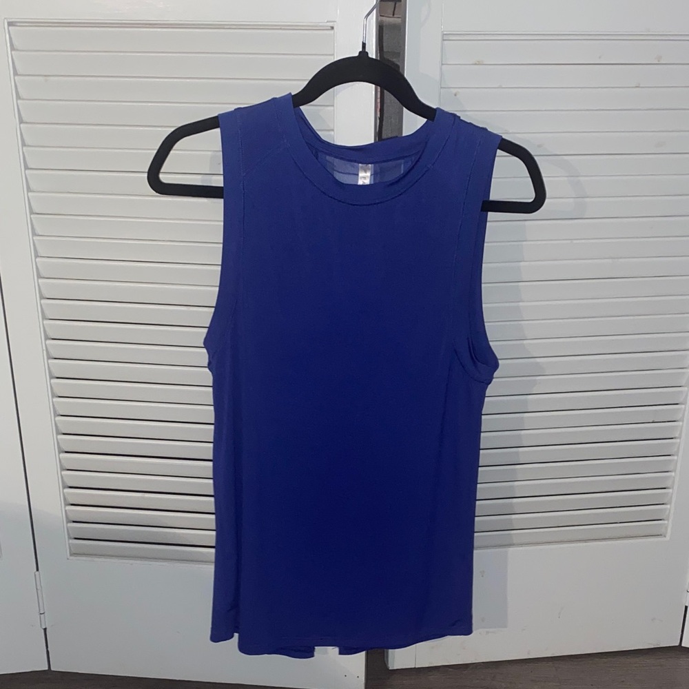Fabletics Royal Blue Muscle Tee